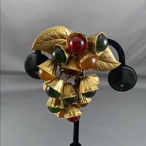 Blazer or blouse Lapel brooch